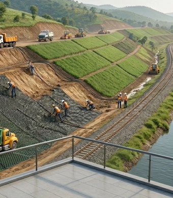 Revolutionizing Erosion Control: How TerraShield 3D Geo Mat Strengthens Drainage Solutions in India